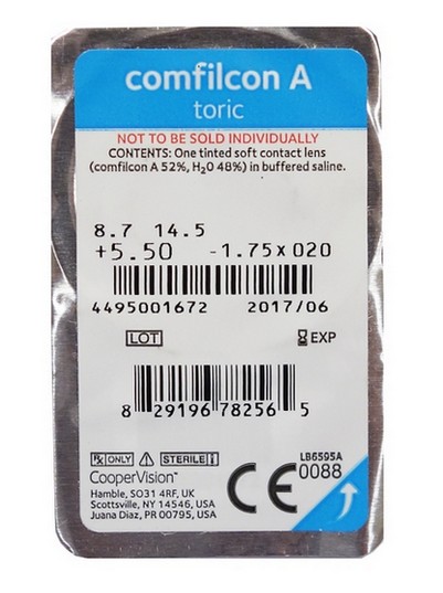 Torische contactlens