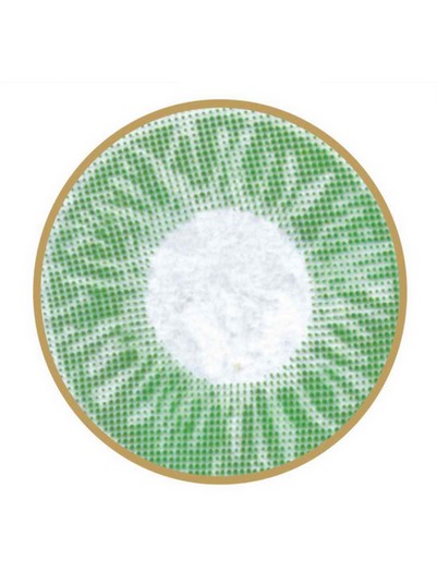 Irisprintlens gesloten pupil camouflage