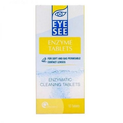 Enzymatische eiwitreiniging nachtlenzen