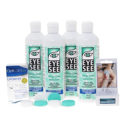 EyeSee vloeistofpakket halfjaarlenzen