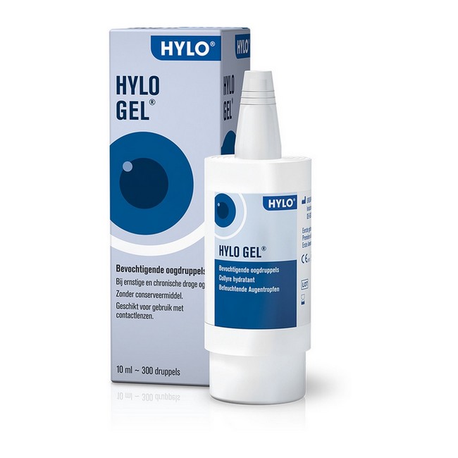 Gel oogdruppels kunsttranen