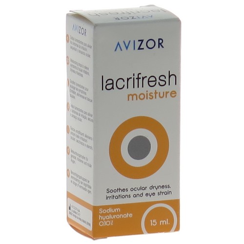 Lacrifresh oogdruppels bij contactlenzen