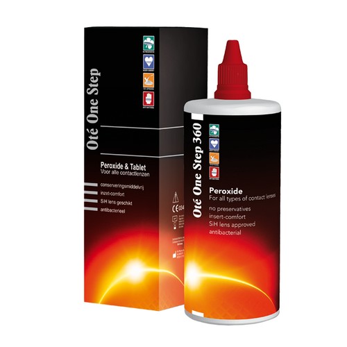 Waterstofperoxide scleralenzen