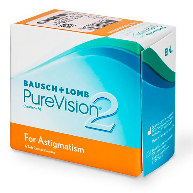 PureVision 2 for Astigmatism maandlenzen