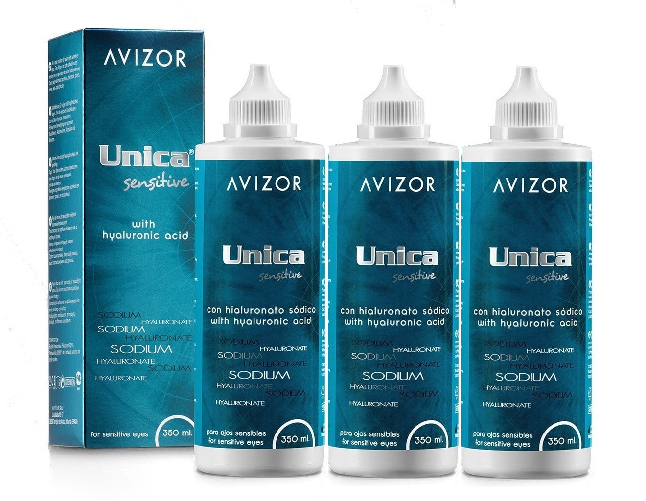 Unica alles-in-één lensvloeistof