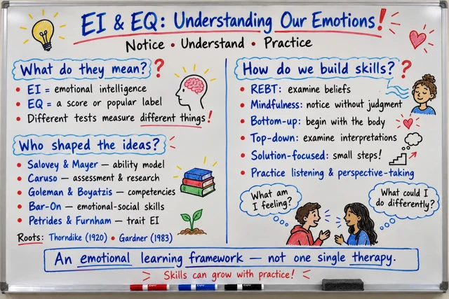 Original handwritten whiteboard diagram