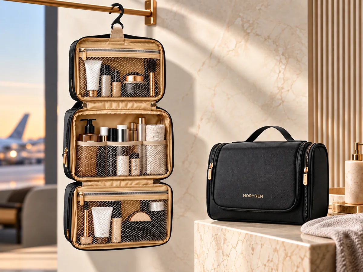 Illustrative image of Hanging Travel & Toiletry Organiser