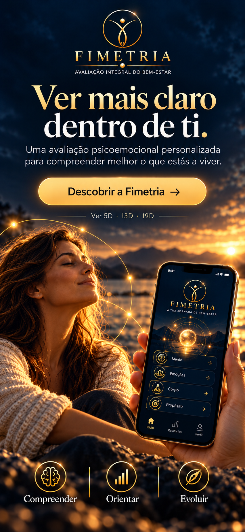 Fimetria VORTEX — Ver mais claro dentro de ti