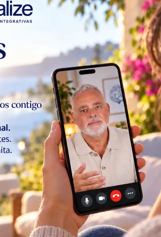 Sessão Online Mentalize — videochamada com Filipe Vieira