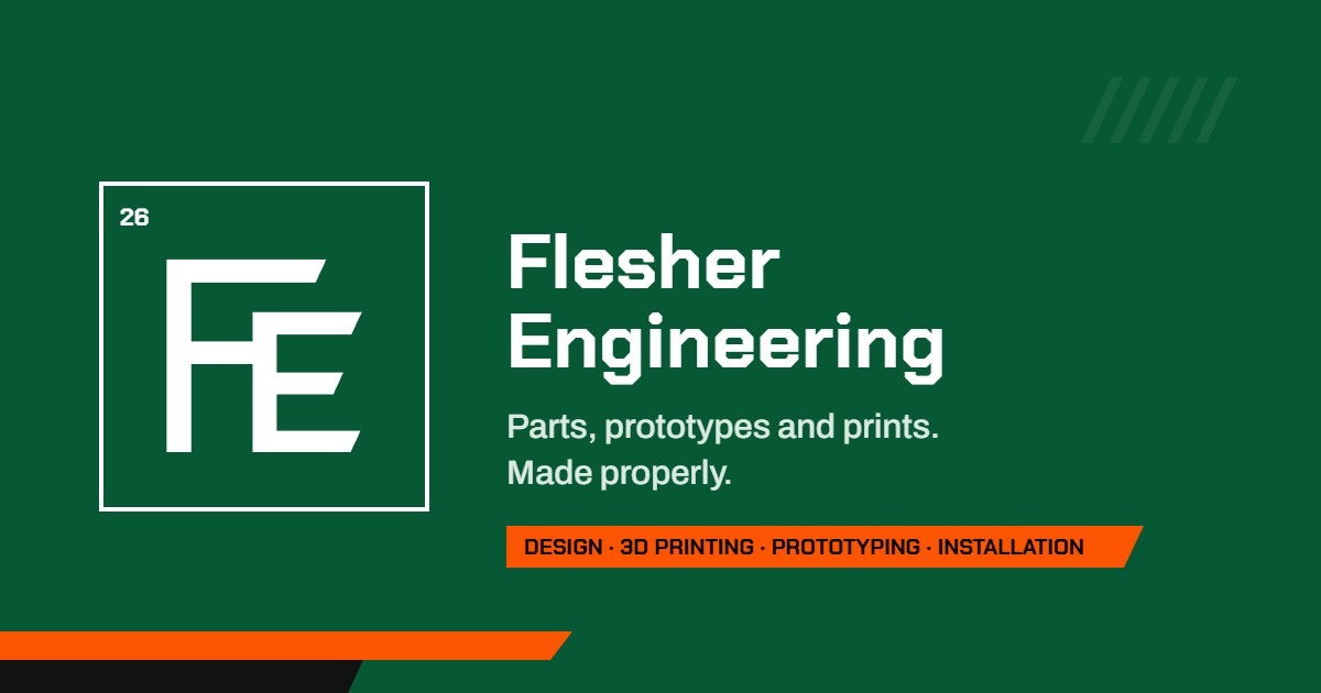 Flesher Engineering | 3D printing, design and prototyping