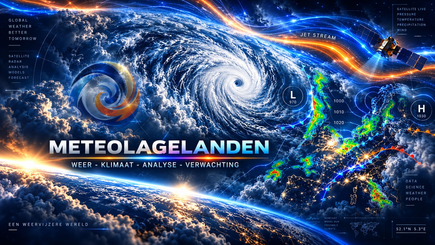 Meteolagelanden — weer, klimaat, analyse en verwachting