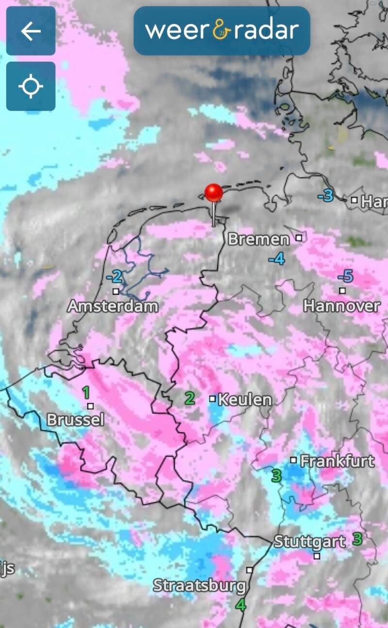 Afbeelding bij dit weerbericht