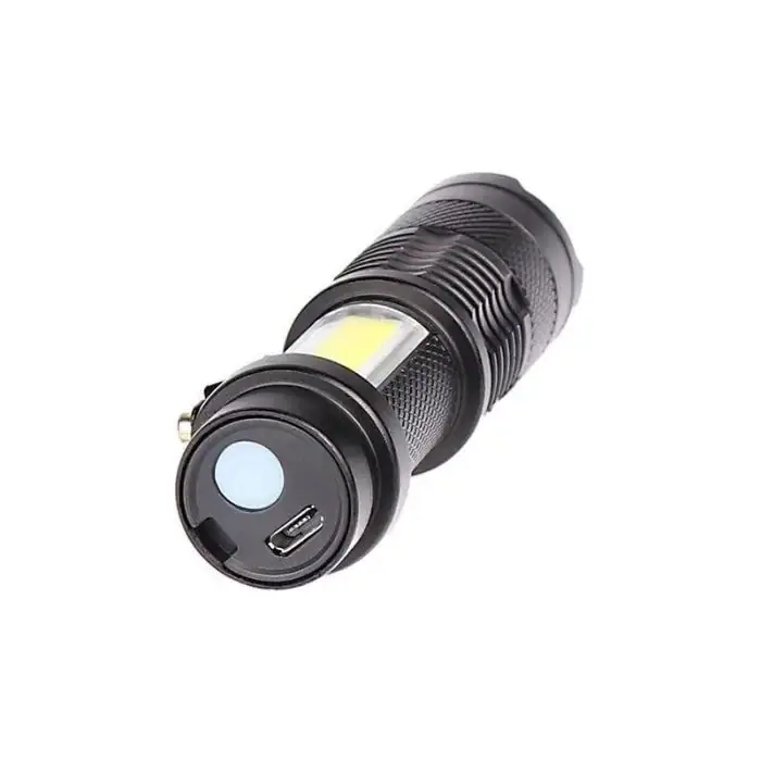 Кишеньковий ліхтар Bailong BL-525-XPE+COB — фотографія 2